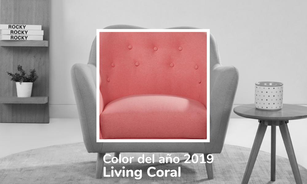 Apuesta por el color Pantone 2019 en la decoración de tu casa con Conforama