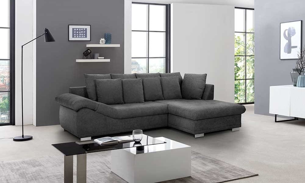 combinar sofa gris oscuro