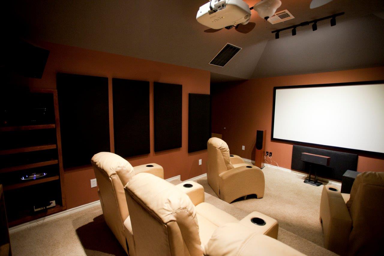 sala de cine en tu casa